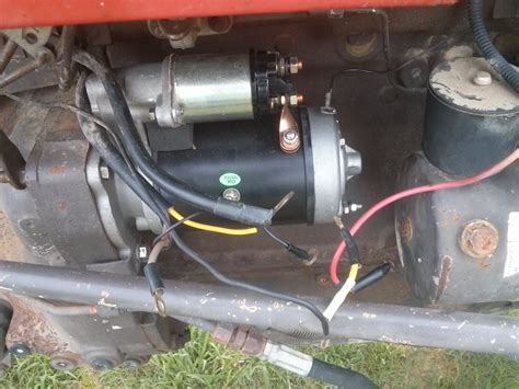 Ignition coil gets hot and quits working after tractor is run a couple of hours. . Massey ferguson 135 starting problems
